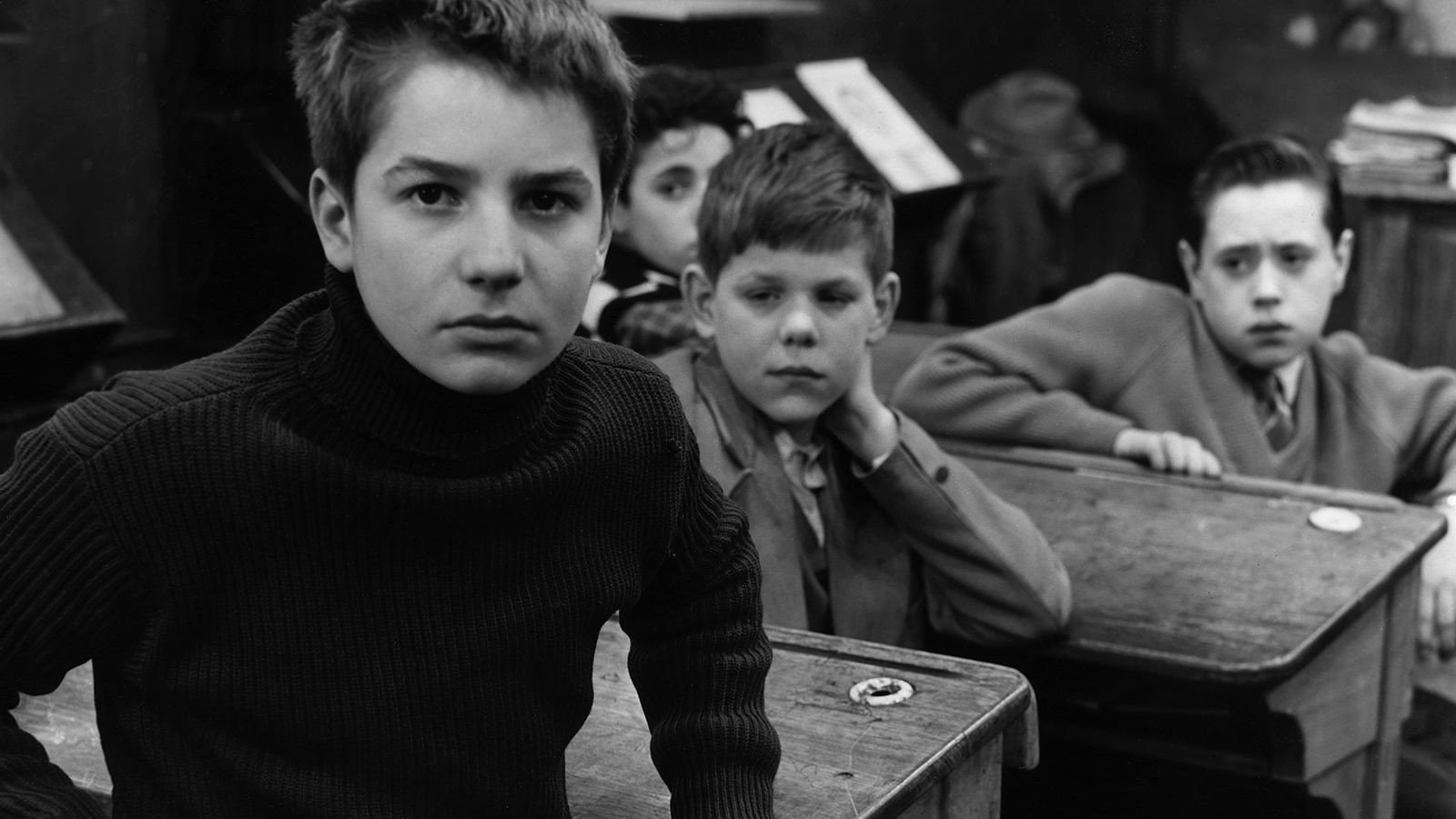 Un fotogramma dal film "I 400 colpi"